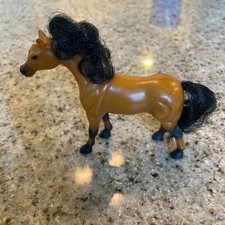 Vintage Kid Kore Horse 1995 Brown with Black Mane- Small