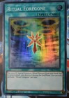 Yu-Gi-Oh! TCG Holo Einzelne Trading Card Game Ritual