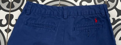 Polo Ralph Lauren Shorts Boys Sz 16 Blue Preppy Casual Summer Kids Youth - Picture 5 of 10