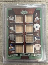 2024 Leaf /2 All-Time Lumber Draft Sheffield Jackson Waner Mize