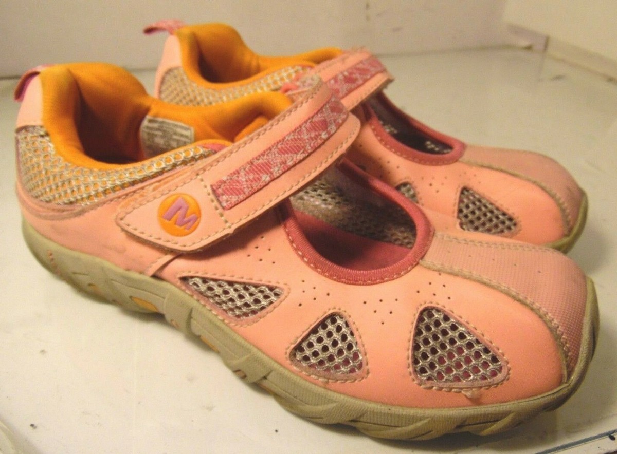 MERRELL Waterpro Pandi pimk MARY JANE SHOES kids Girls YOUTH SIZE