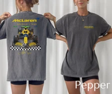 Mclaren 2024 Aytron Senna Unisex Tshirt Formula One Monaco Grand prix Tee Gift