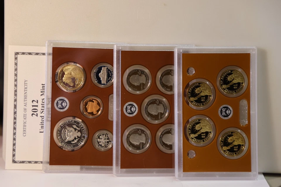 2012 S US Proof Set Original Box & Papers Clad - Image 3 of 3