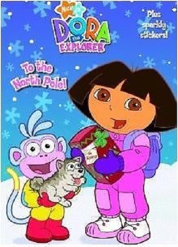 dora the explorer to the north pole! book, new