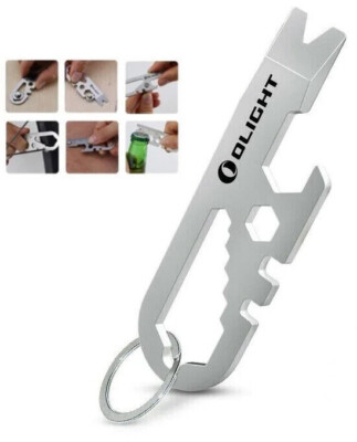 Olight Keychain Multitool, 420 Stainless Steel, Key Ring Olight Keychain Multitool, 420 Stainless Steel, Key Ring