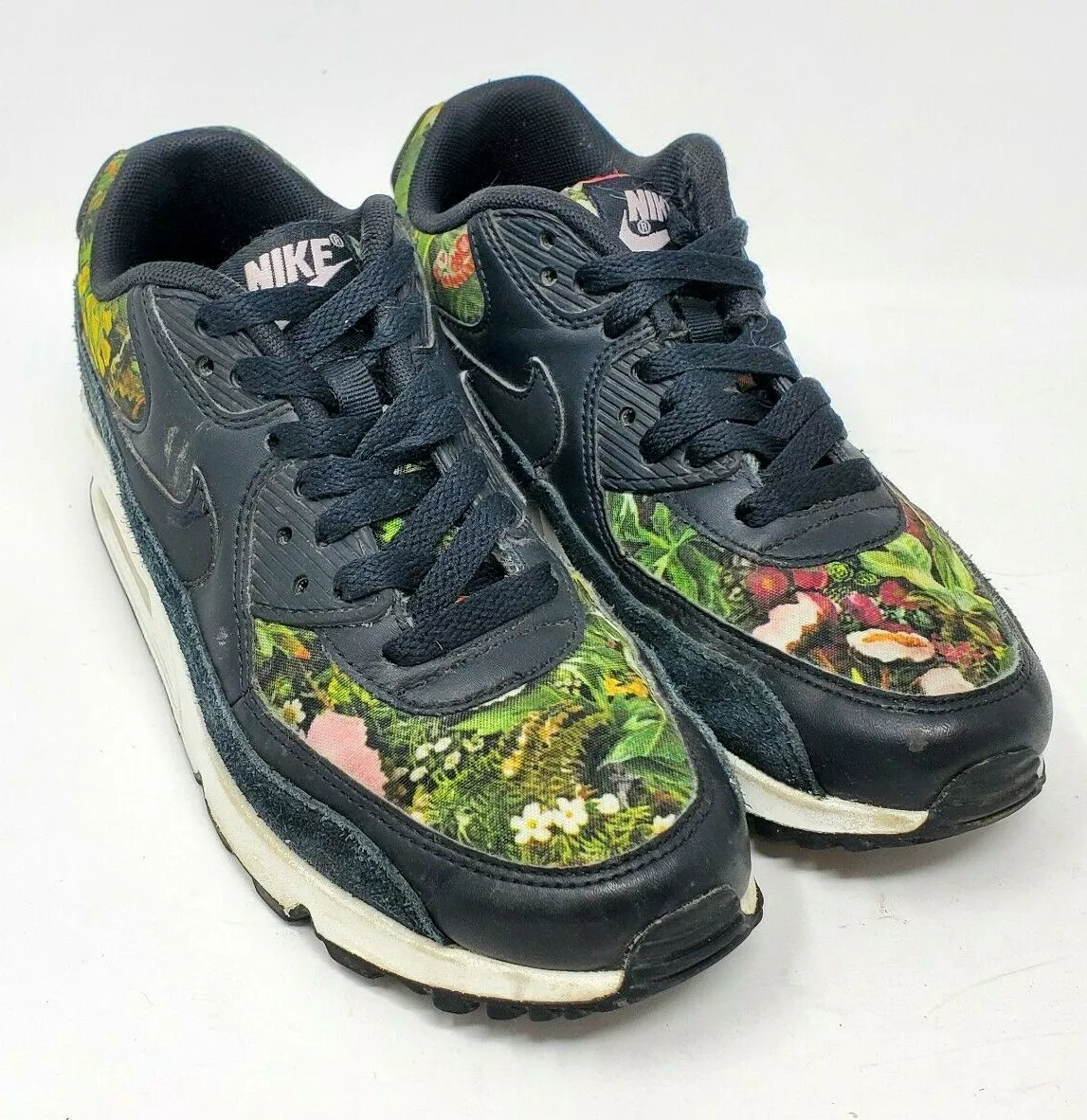 Nike air max black hotsell floral