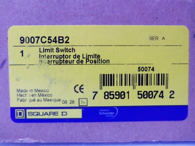 切手102007 New Square D 9007 C54B2 Turret Head 9007C54B2 Limit Switch Series