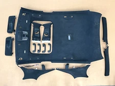 ⭐2018-2023 KIA STINGER COMPLETE BLACK INTERIOR ROOF HEADLINER TRIM SET LOT2445