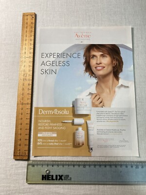 Magazine Print AD ~ 1 Page Eau Thermale Avene DermAbsolu Art Decor Aust. 2020