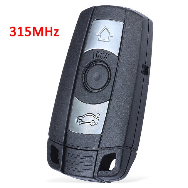 Mando a distancia de 3 botones para BMW CAS3 1 3 5 Series X5 2006 2007 2008-2011 315 MHz Foto 2 de 4