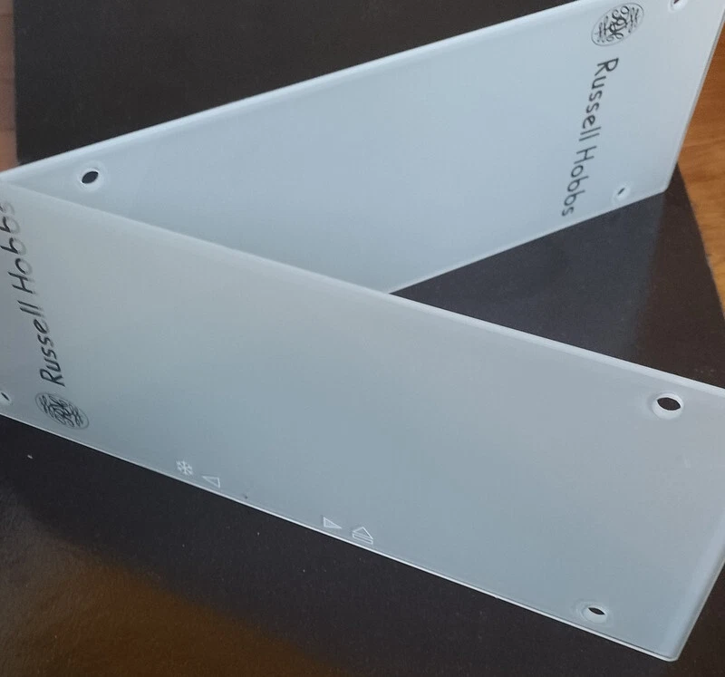 Frontglasplatten Ersatzteil RUSSELL HOBBS Designer Glass Line Langschlitz - Bild 2 von 4