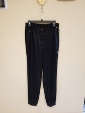 ST. John Satin Cargo Joggers Size 6