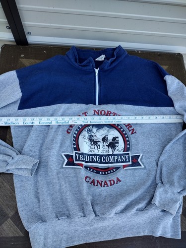 Vtg Great Northern Canada Sweatshirt Xl - Picture 6 of 7