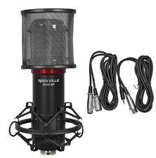 Rockville RCM SR Studio/Recording Condenser Microphone Mic w/ Samsung Capacitors