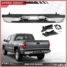 For 99-07 Chevy Silverado Gmc Sierra 1500 2500 Chrome Complete Rear Step Bumper For 99-07 Chevy Silverado Gmc Sierra 1500 2500 Chrome Complete Rear Step Bumper