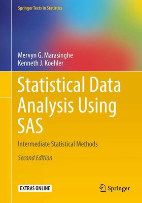 Statistical Data Analysis Using SAS Intermediate Statistical Methods Taschenbuch
