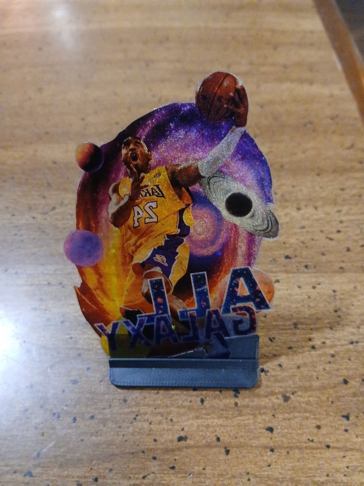 A Kobe Bryant All-Galaxy Refractor Card LA Lakers HOF Black Mamba NM. - Image 3 of 4