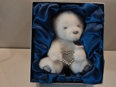 CHIC & LOVE SWAROVSKI HERZ WEISSER BÄR NIE AUSGESTELLT VERPACKT. EXTREM SELTEN