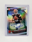 2025-26 Panini Prizm Shedeur Sanders Silver Prizm Auto #302 (RC) Browns