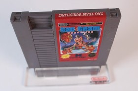 Tag Team Wrestling (Nintendo NES) Authentic, game cart only, tested/works