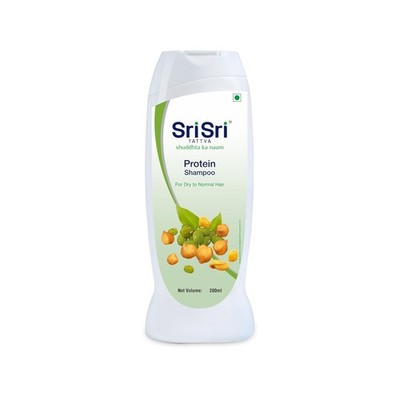 Sri Sri Tattva Protein Shampoo, 200ml - Repairs Dry & Damaged Hair, Promotes