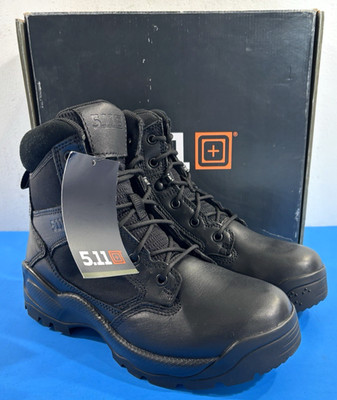 NIB 8 REG MENS 5.11 TACTICAL ATAC 2.0 6'' SIDE ZIP BOOTS 12394ABR BLACK