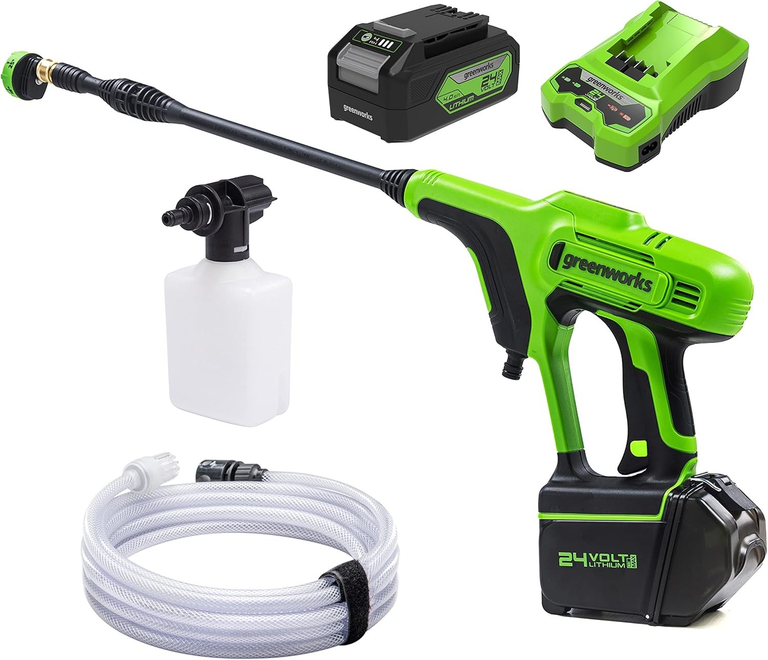Idropulitrice Greenworks G24PWK4 24V: Il Gadget Definitivo per la Casa