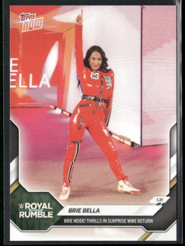 Brie Bella – Brie Bella - 2026 WWE Topps NOW® - Card 15 - PR: 1328