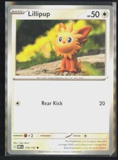 Pokemon Lillipup Obsidian Flames 170/197 Yuka Morii NM