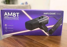 Fifine Ampligame Microphone Kit AM8T RGB, Gaming, Podcasting. Not
