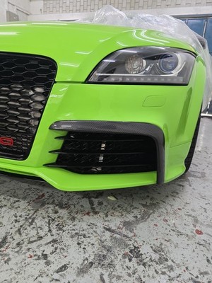 Fit For Audi TTRS MK2 8J Front Bumper Carbon Fiber L Canard Bumper