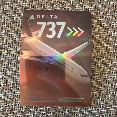 Delta Air Lines B737-900E Pilot Trading Card Collectible CARD 2022 No.53 New