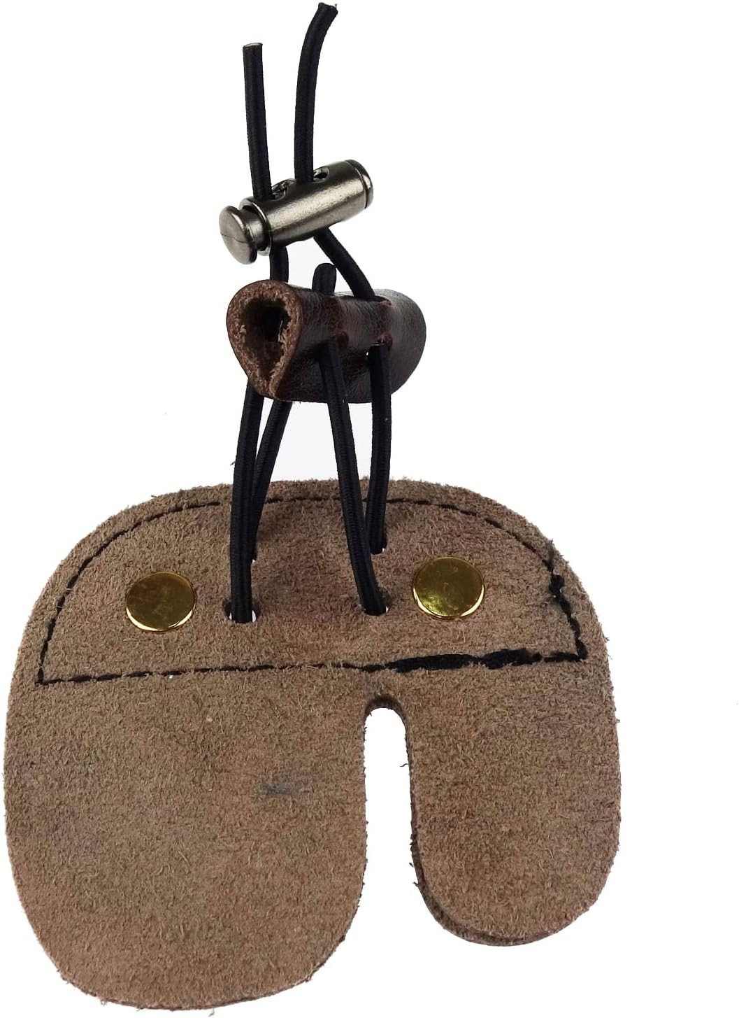 4 Pack Leather Archery Finger Tabs Archery Finger Guard for Shooting Practice Ge