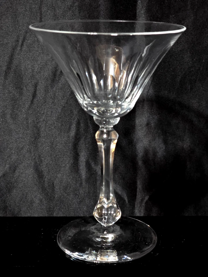 Vintage BRYCE Cristal 6" Martini Copa de Cóctel BRY3 Cuenco Panel Corte - Juego de 6 Foto 3 de 4