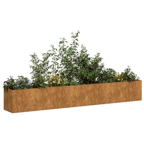 Planter Rusty Weathering steel Large Tough Planter 8721158675781| eBay