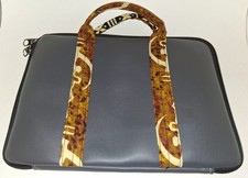 Designer Strap Laptop Vinyl Bag - New
