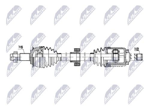 Original NTY Drive Shaft NPW-DW-059 For Chevrolet
