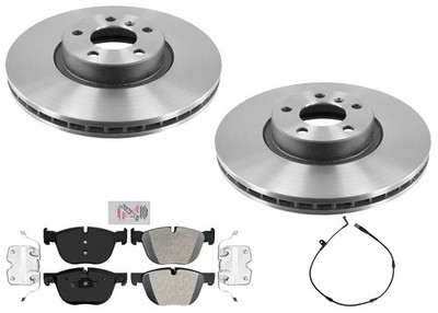 Front Performance Carbon Disc Brake Rotors Fits BMW X5 V8 4.8L 2007-2009