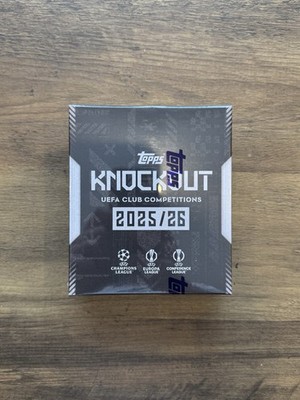 Topps UEFA Club Competitions UCC Knockout 2025/26 | Brand New | Sealed | In Hand