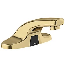 Sloan Optima EBF650 Bathroom Faucet Bluetooth Touchless Sensor Polished Brass