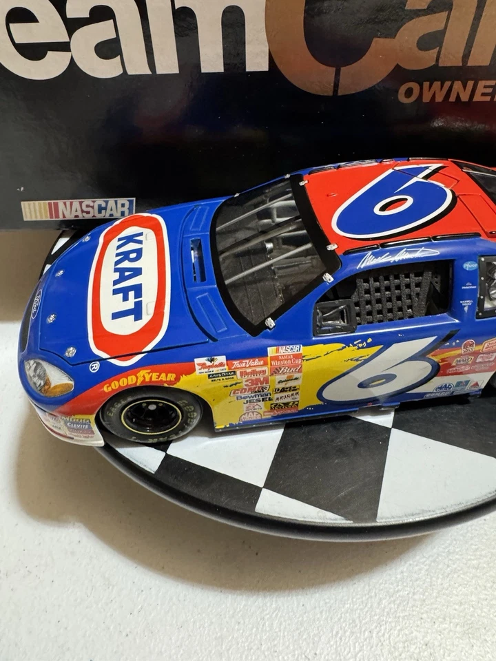 Mark Martin #6 KRAFT 2003 Owners Series 1/24 Nascar Diecast Wrong Box - Image 4 of 4