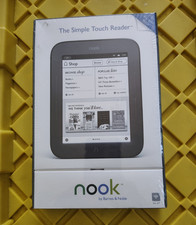 Barnes Noble Nook The Simple Touch Reader 2GB, Wi-Fi, 6in eBook Reader