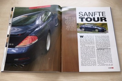 Auto Motor und Sport 24/2006 BMW Alpina B6 Coupe E63 mit 500PS im TEST auf 5 Sei