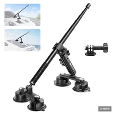 4 Suction Cup Car Mount Kit for Insta360 X5X4 Action Camera Mounts