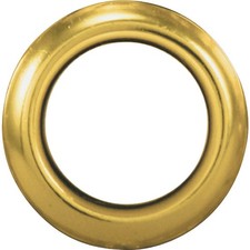 Heath Zenith Wired Gold Round LED Lighted Doo...