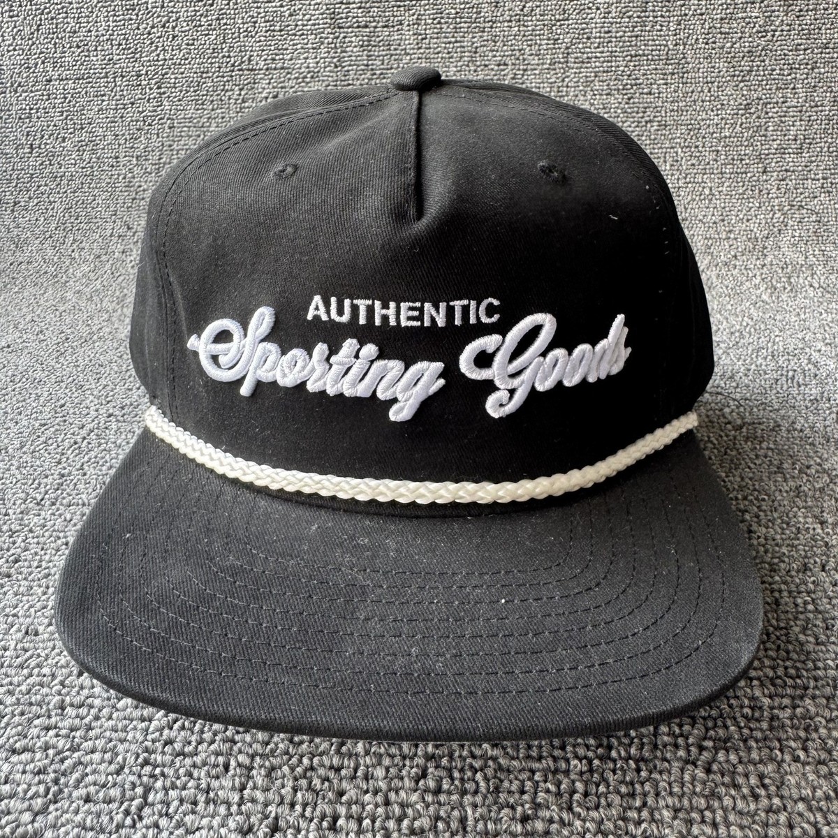 Mitchell & Ness Authentic Sporting Goods Rope Snapback Cap
