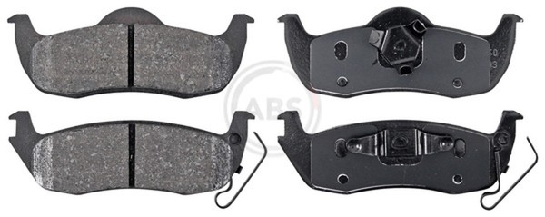 A.B.S. Bremsbelagsatz Scheibenbremse 37534 FüR WH Commander WK XK Cherokee Jeep-image