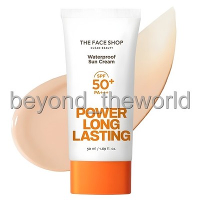 THE FACE SHOP Power Long-Lasting Sun Cream SPF50+ PA+++ 50ml