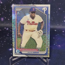 2024 Bowman Chrome - Prospects Jalvin Arias #BCP-226 Mojo Refractor (RC)