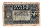 Hungary 50 filler 1920 / P-44